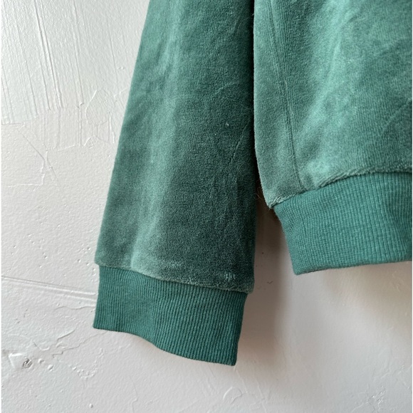 Emerald green velour-like feel sweatshirt, Knox Rose brand, size XXL - Picture 5 of 8
